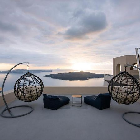 Caldera Cliff Illusion Lejlighedshotel Fira  Eksteriør billede