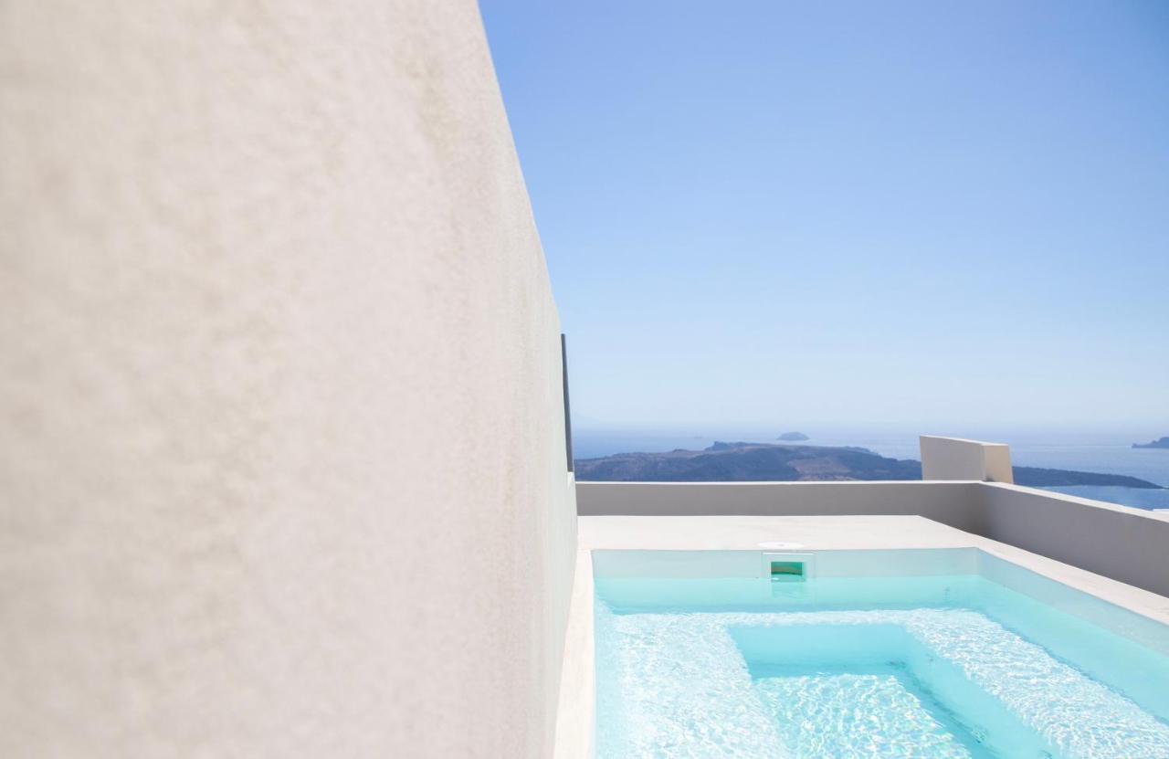 Caldera Cliff Illusion Lejlighedshotel Fira  Eksteriør billede
