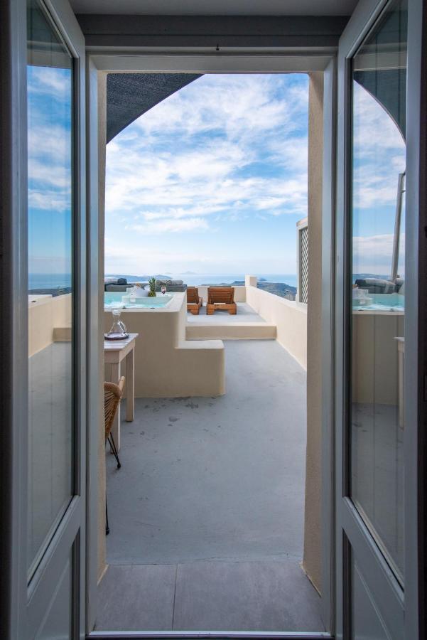Caldera Cliff Illusion Lejlighedshotel Fira  Eksteriør billede