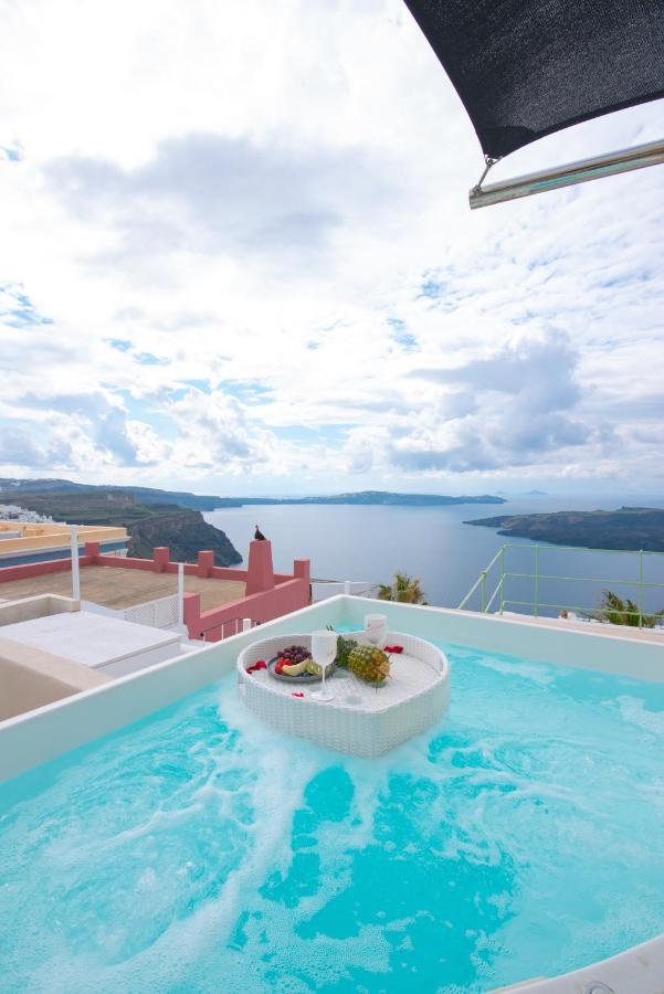 Caldera Cliff Illusion Lejlighedshotel Fira  Eksteriør billede