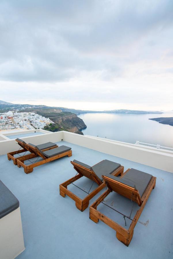 Caldera Cliff Illusion Lejlighedshotel Fira  Eksteriør billede