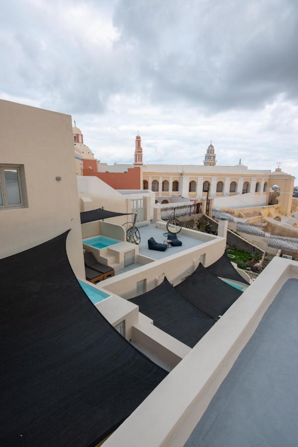 Caldera Cliff Illusion Lejlighedshotel Fira  Eksteriør billede