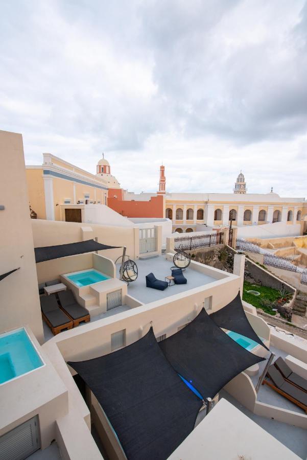 Caldera Cliff Illusion Lejlighedshotel Fira  Eksteriør billede